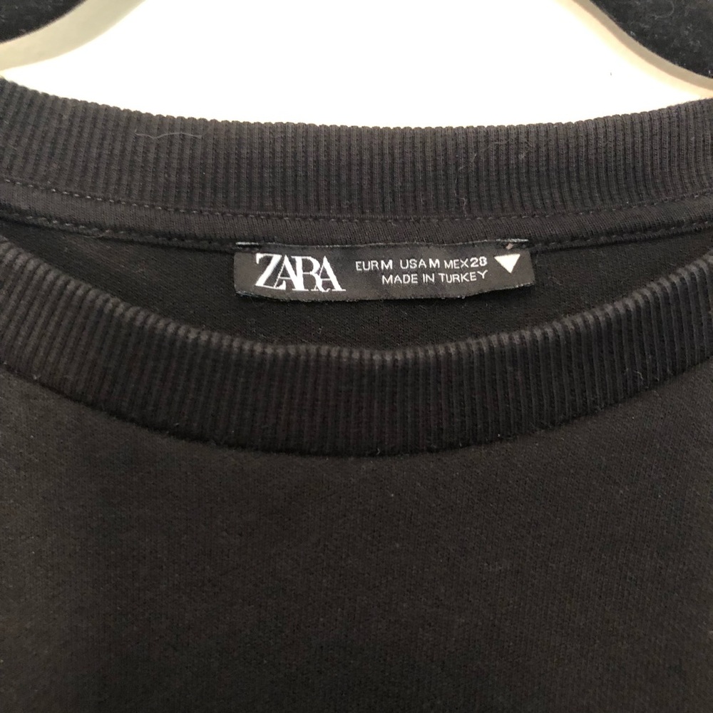 ZARA Cropped Sweatshirt - Picture 4 of 4